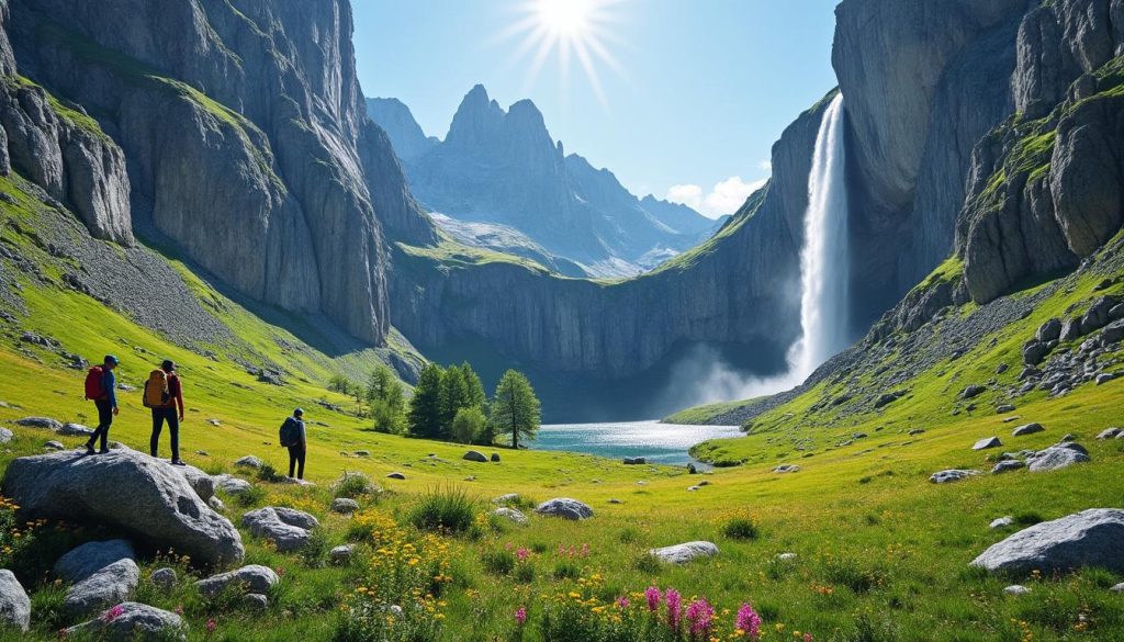explorez le trek de randonnée dans le cirque de gavarnie et admirez ses paysages naturels époustouflants, ses cascades impressionnantes et sa biodiversité unique.