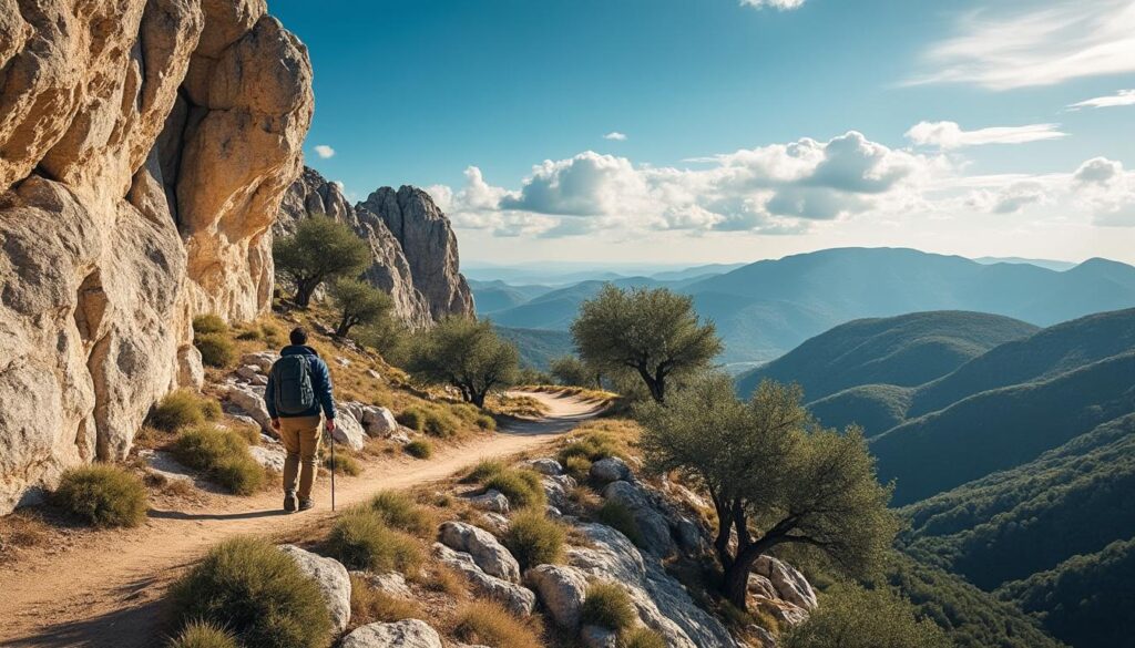 explorez la randonnée au cœur du massif calcaire de sainte-victoire, un site naturel emblématique offrant des panoramas spectaculaires et une richesse géologique unique.