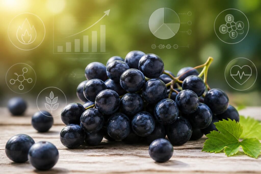 découvrez combien de calories contiennent les raisins noirs grâce à une analyse nutritionnelle précise pour mieux gérer votre alimentation.